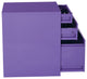 22" Pencil, Box, Storage File Cabinet, Purple