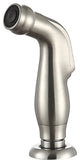 Highland Single Handle Standard Kitchen Faucet, Side Sprayer, Brushed Nickel