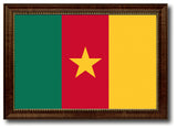 Cameroon Country Flag Canvas Print, 15"x21"