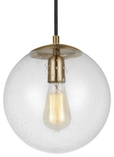 Leo 1-Light Pendant, Satin Brass