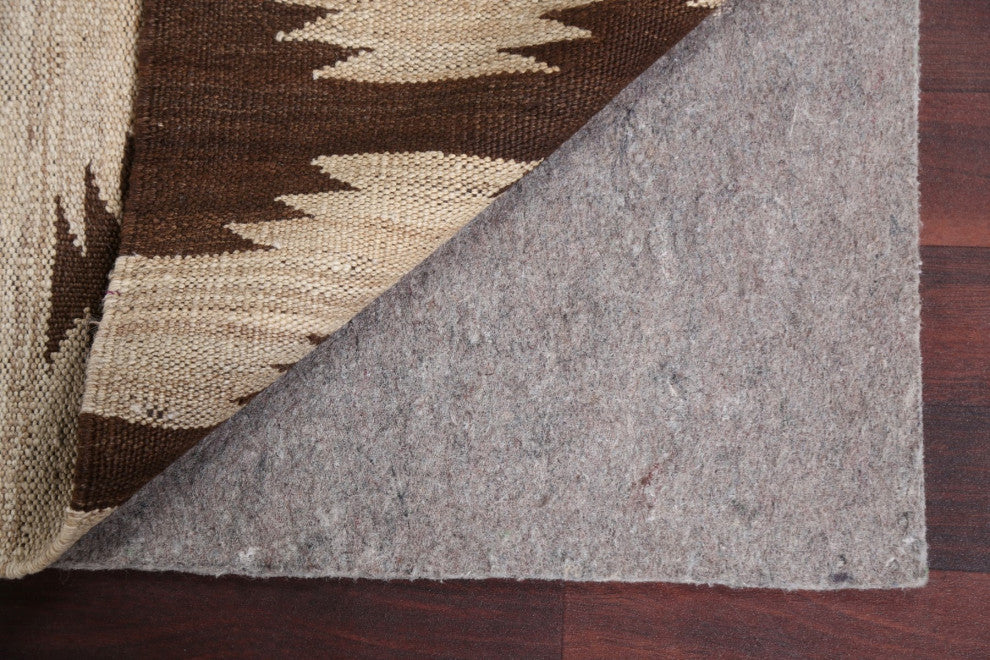 Vegetable Dye Geometric Kilim Oriental Area Rug Flat-woven Wool Carpet 5x7