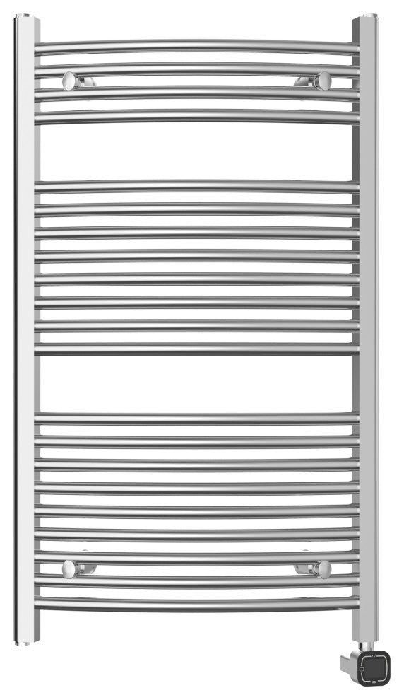 HEATGENE Smart Towel Warmer With Timer and Temperature Control, Chrome