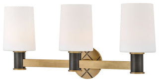 Hinkley Lighting 51373-BX Declan 3 Light 25"W Vanity Light - Heritage Brass /