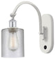 Innovations 518-1W-WPC-G112-LED 1-Light Sconce, White and Polished Chrome