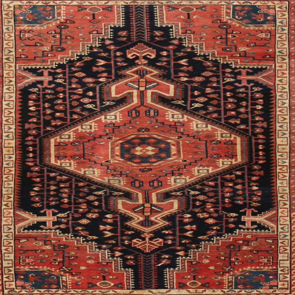Ahgly Company Indoor Square Traditional Area Rugs, 4' Square