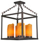 16 Square Kitzi Box 4 Light Chandelier