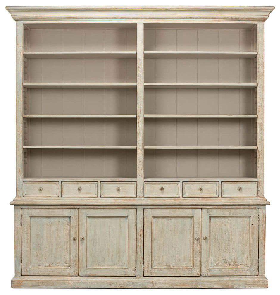 Rustic Painted Bookcase