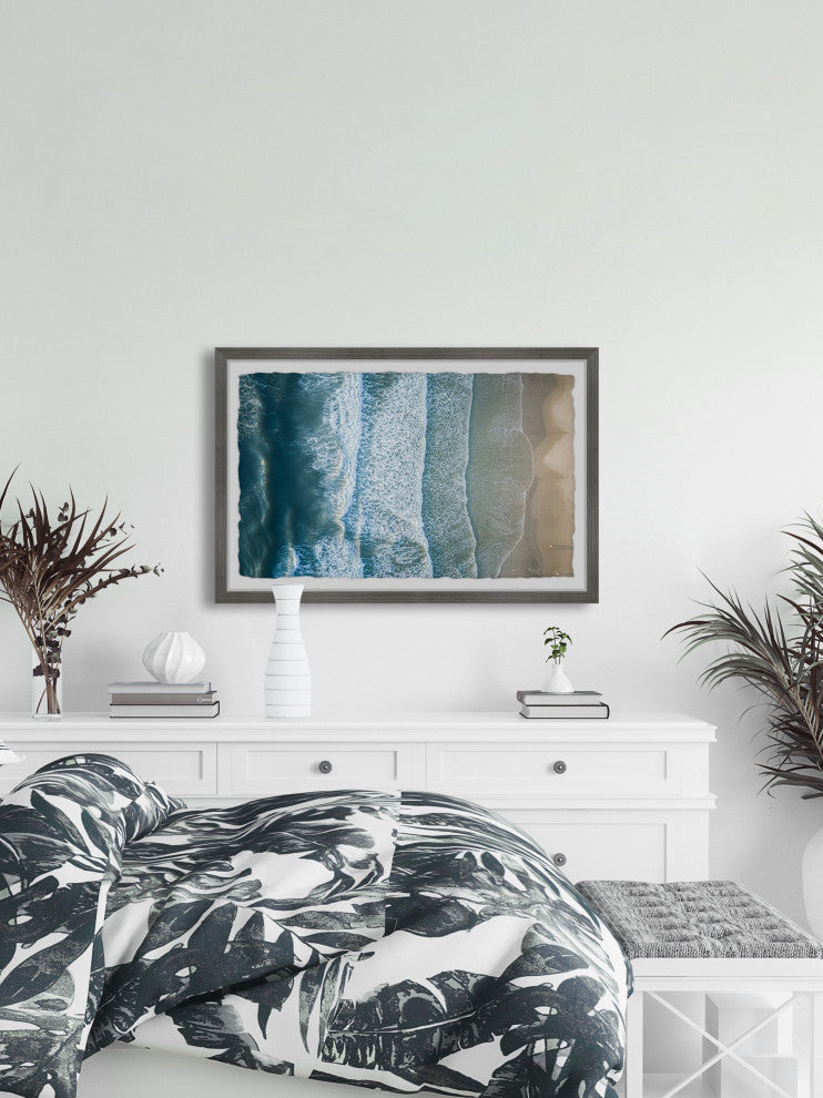 "Rhythm of the Sea" Framed Painting Print, 18x12