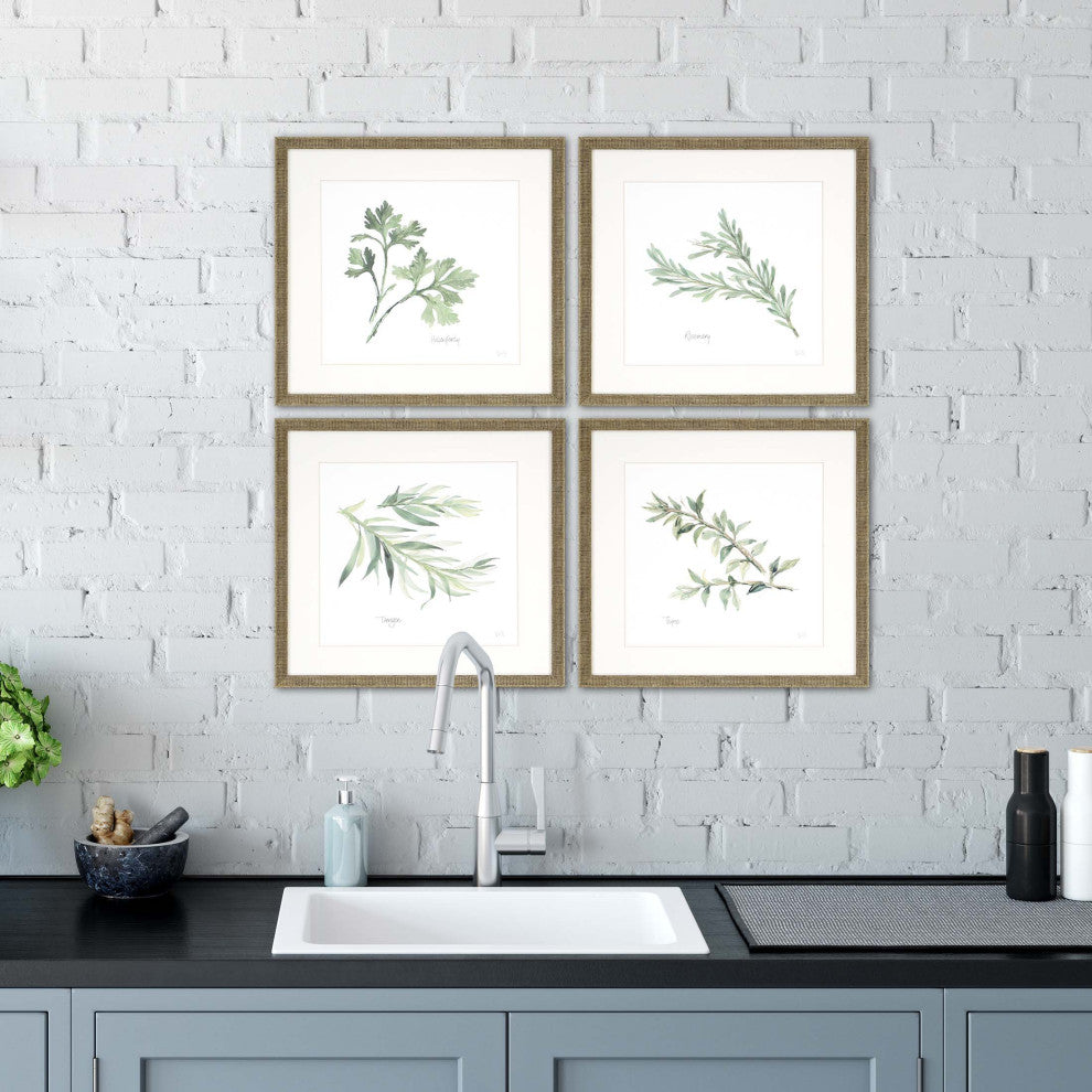 Herbs, 4 Panels