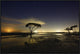 "Moonrise" Framed Canvas Giclee by Mel Brackstone, 37x25"