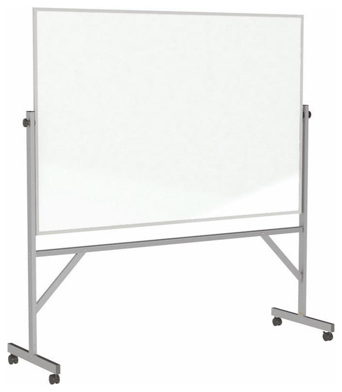 Ghent's Vinyl 4' x 6' Reverisble Whiteboard in White