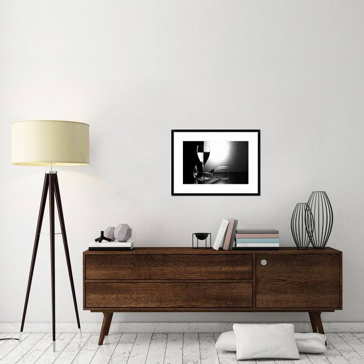 "Glasses" Framed Digital Print by Madras91, 30x22"