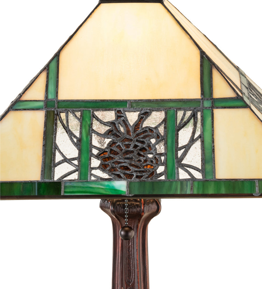 19 High Pinecone Ridge Table Lamp