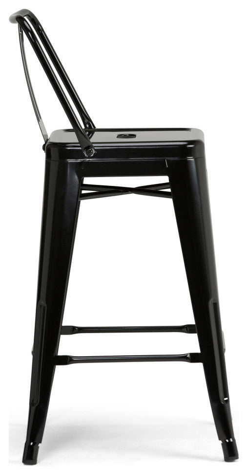 Rayne 30 inch Metal Bar Stool (Set of 4)