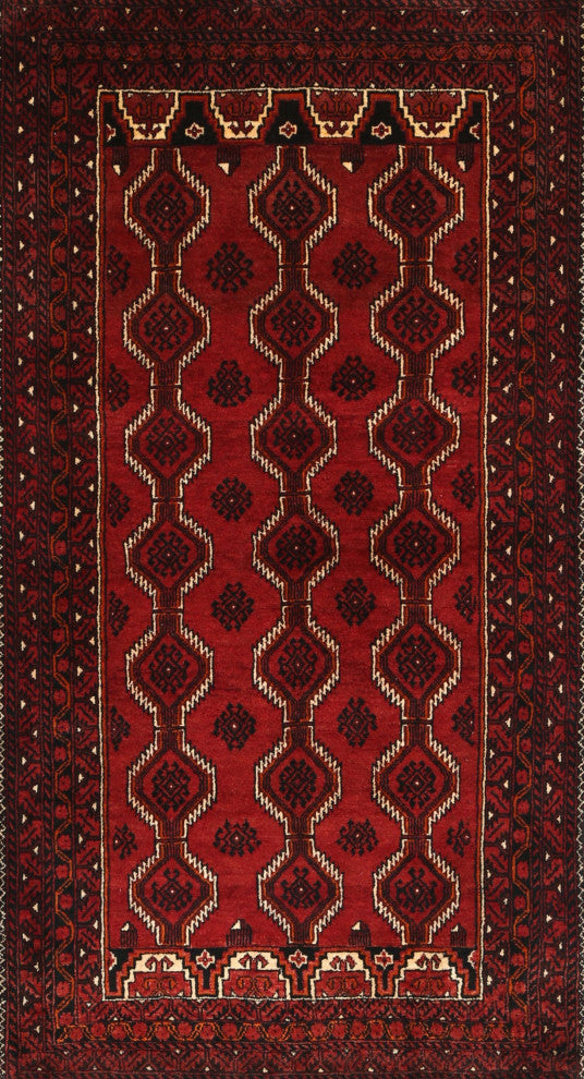 Ahgly Company Indoor Rectangle Traditional Area Rugs, 2' x 4'