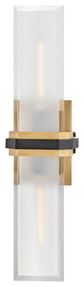 Hinkley Kipton Large Sconce, Heritage Brass