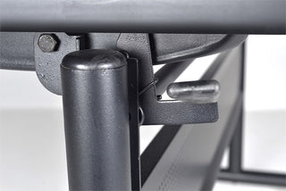 Kobe 84" Flip Top Mobile Training Table, Cherry and 3 Zeng Stack Chairs, Black