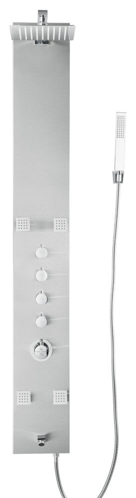 Blue Ocean 59"? Stainless Steel SPS8819 Thermostatic Shower Panel