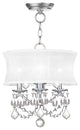 Newcastle Convertible Chain-Hang and Ceiling Mount, Brushed Nickel