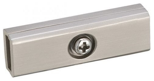 Solorail I Connector, Brushed Nickel