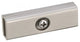 Solorail I Connector, Brushed Nickel