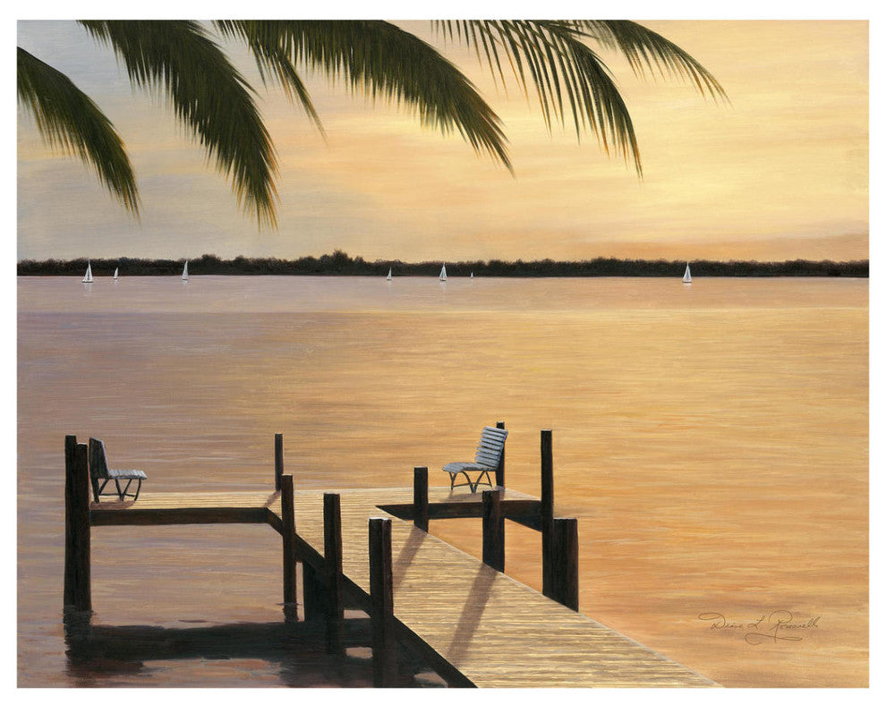 "Dream River" Digital Paper Print by Diane Romanello, 42"x32"