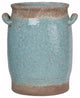 Pale Beautiful Ceramic Vase In Blue