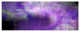 Perfect Light Purple Starry Sky, Abstract Canvas Art Print, 70"x28", 6 Panels