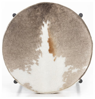 Nocona Stool-Speckled Hide-Counter