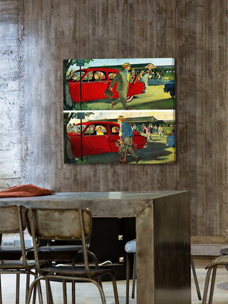 "Before and After" Painting Print on Wrapped Canvas