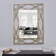 Gemma - Metal Wall Mirror - Gold Finish