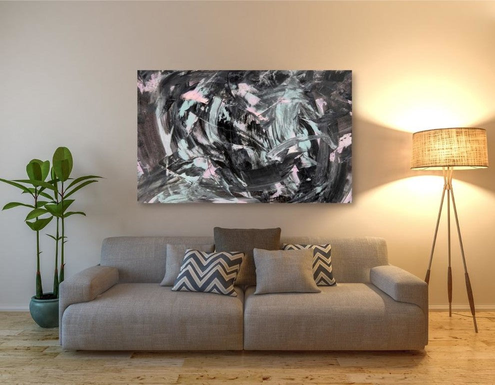 Epic Graffiti ''The Attack'' Giclee Canvas Wall Art, 54"x40"