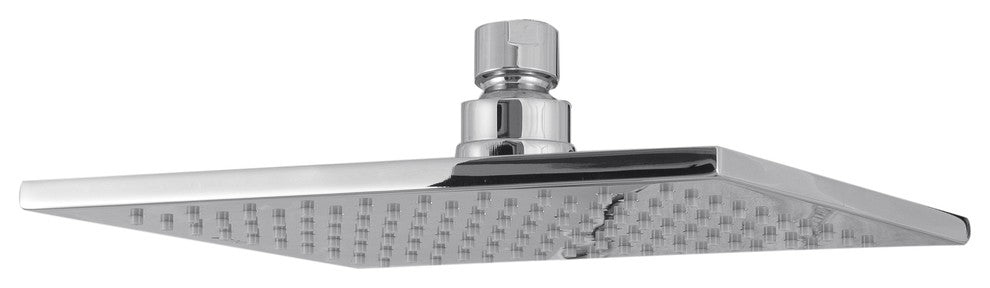Brass Rainfall Square Showerhead, 8"x8"