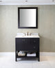 Winterfell 36" Single Bathroom Vanity Set, Espresso