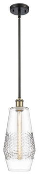 Innovations 516-1S-BAB-G682-7-LED 1-Light Mini Pendant, Black Antique Brass
