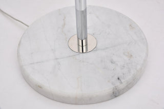 Midcentury Modern Chrome And Clear 3-Light Floor Lamp