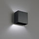 Boxi LED Wall Sconce in Black
