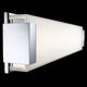 Polar 26" LED Bathroom Vanity and Wall-Light 3000K, Chrome