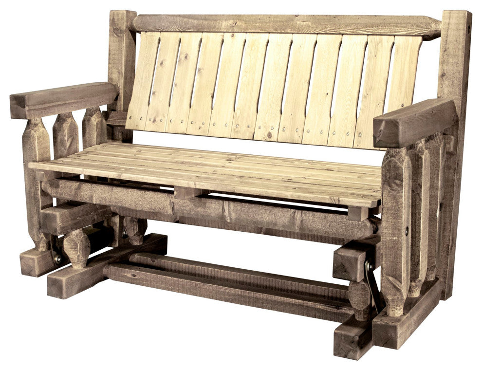 Homestead Collection Glider, Exterior Stain Finish
