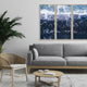 Jokulsarlon Framed 3-Piece Wall Art Set, Antonio Carrillo Lopez, 12"x24", Framed