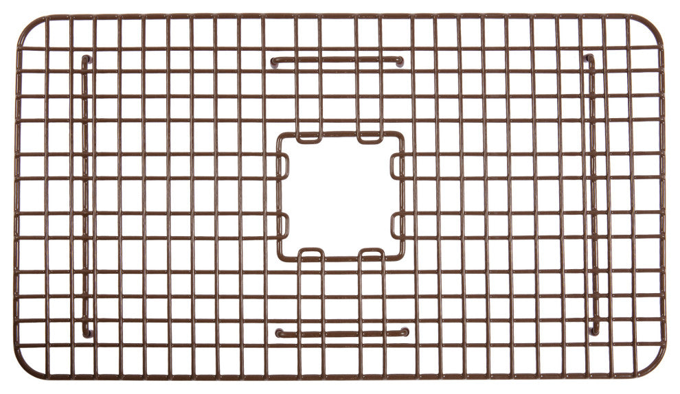 SinkSense Wren Antique Brown 27"x15" Kitchen Sink Bottom Grid