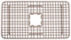 SinkSense Wren Antique Brown 27"x15" Kitchen Sink Bottom Grid