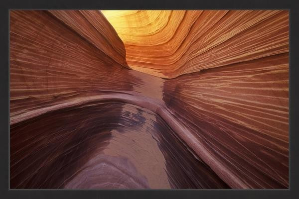 "Depth and Approach" Framed Painting Print, 24"x16"