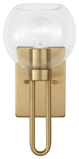 Codyn 1-Light Bath Vanity, Satin Brass