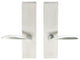 Stratus Lever, Tubular Full Dummy Pair, Right Hand, Satin Stainless Steel
