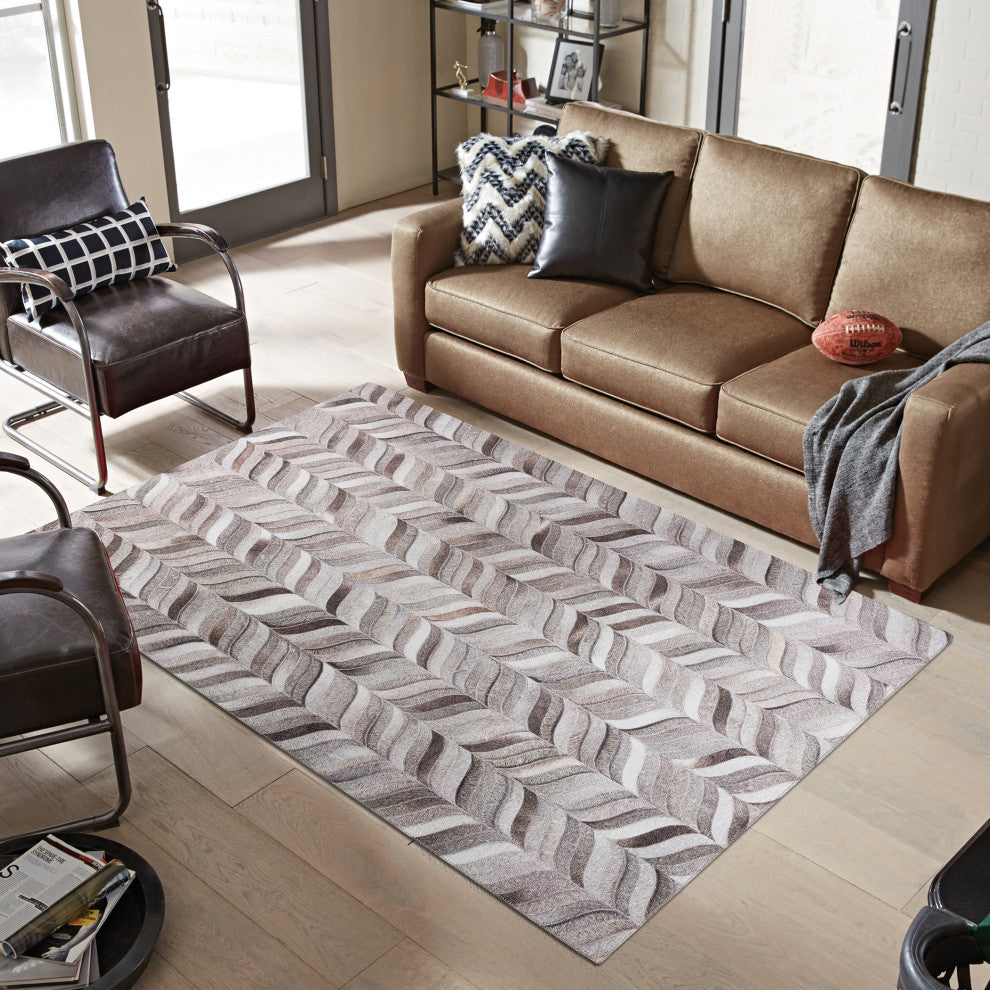 Indoor/Outdoor Stetson SS11 Flannel Machine Washable 8' x 10' Rug