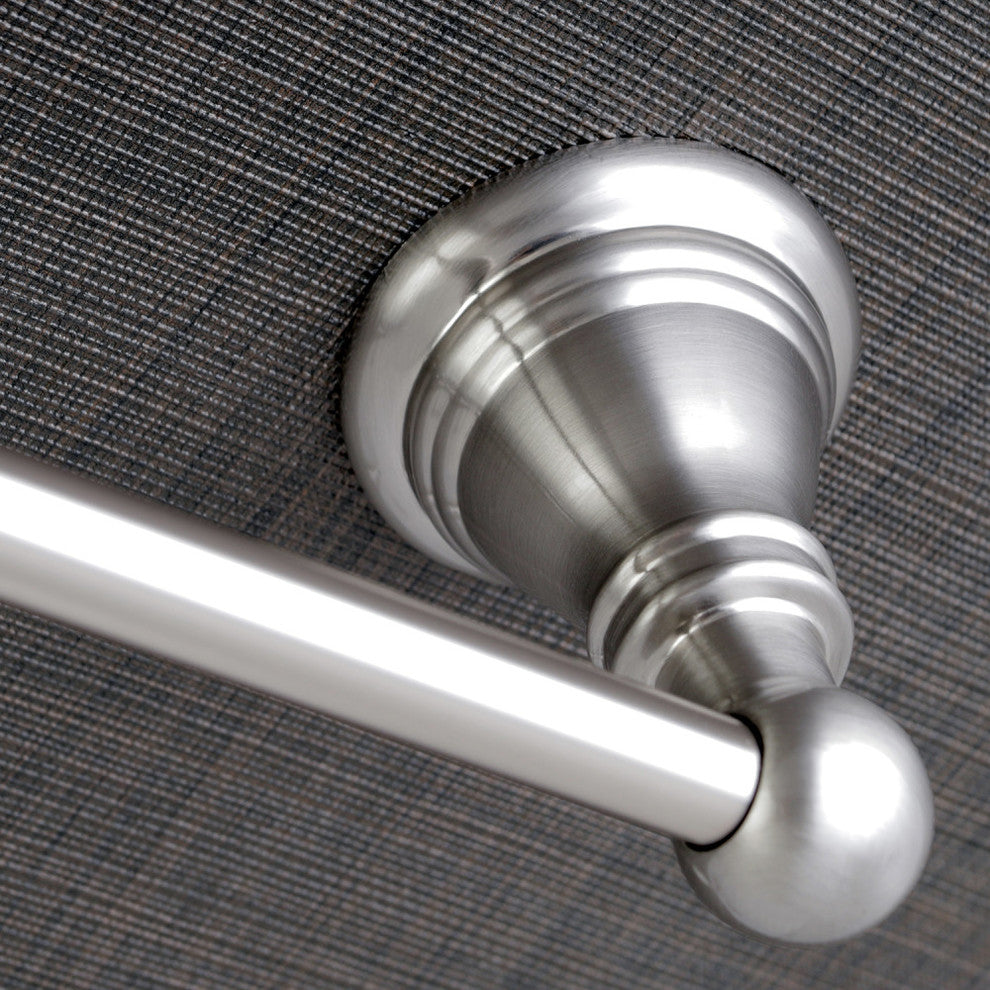 Kingston Brass 4-Piece Bathroom Accessory Set, Brushed Nickel