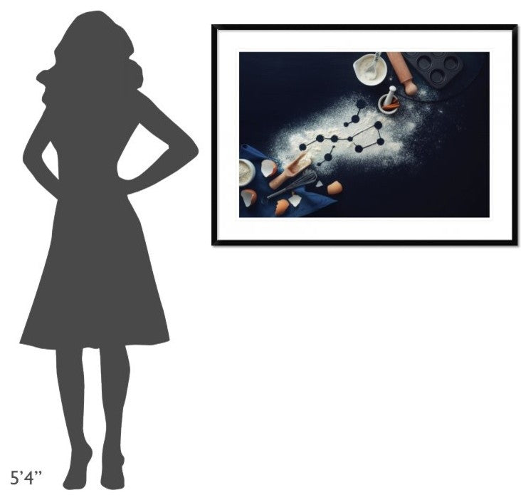 "Baking For Stargazers (Big Dipper)"  by Dina Belenko, 44x32"