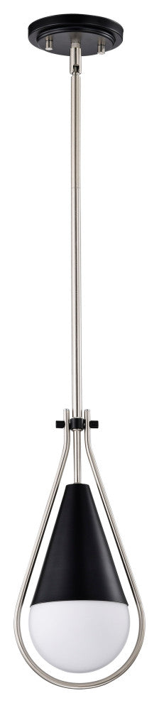 Admiral 1 Light Pendant, 6"