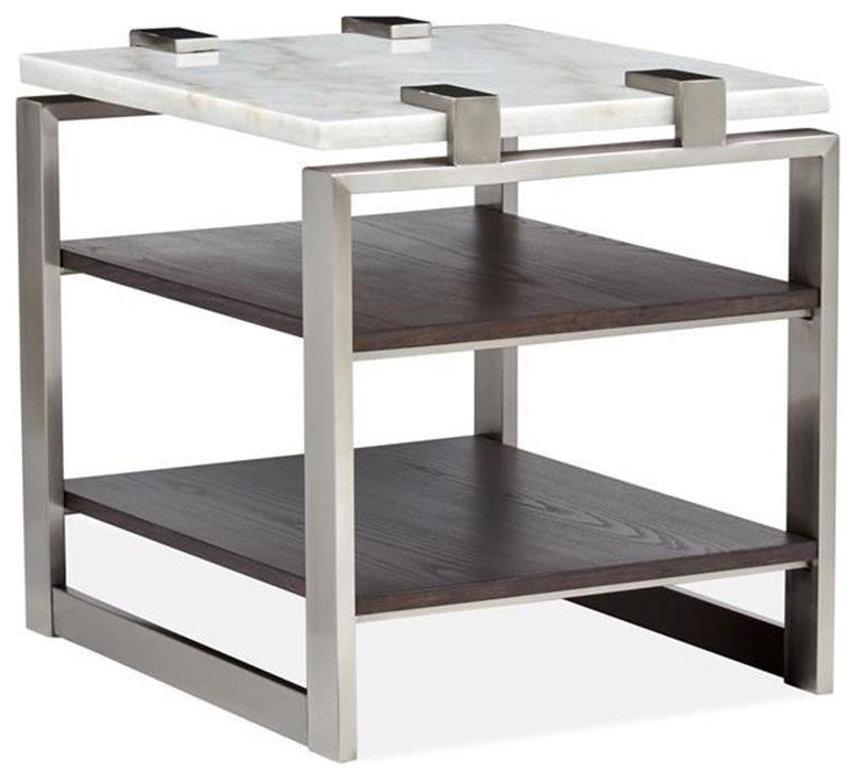 Magnussen T4852 Paradox Rectangular End Table